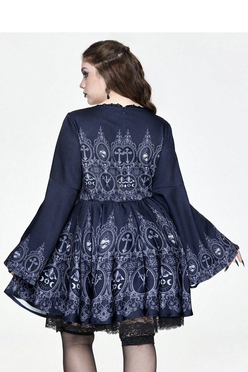Romwe Kleid Sacred Eclipse – Bild 2