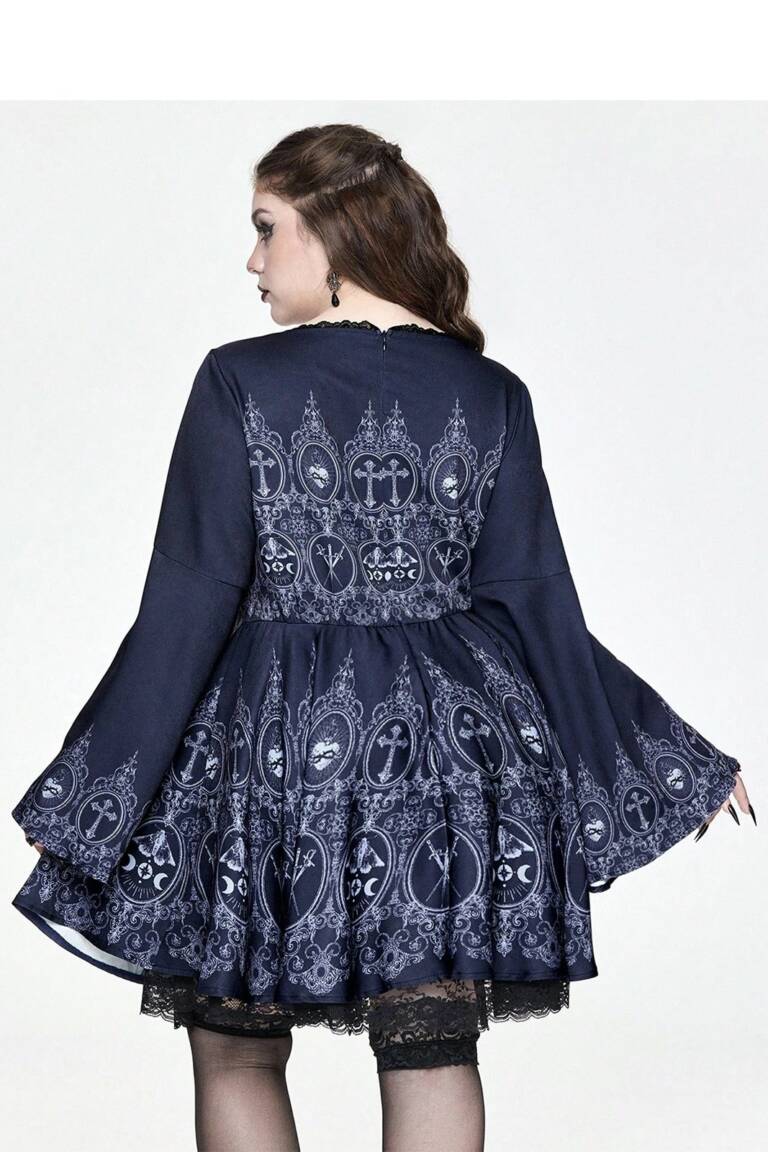 Romwe Kleid Sacred Eclipse – Bild 2
