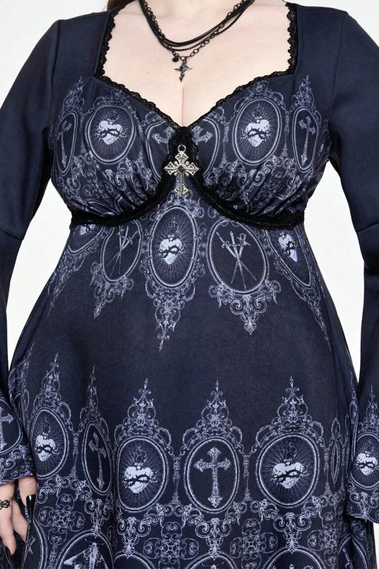 Romwe Kleid Sacred Eclipse – Bild 5