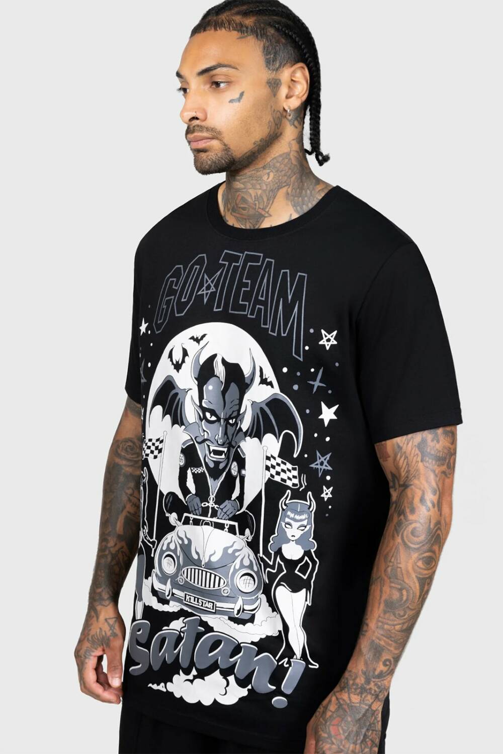 Killstar T-Shirt Go Team Satan – Bild 2