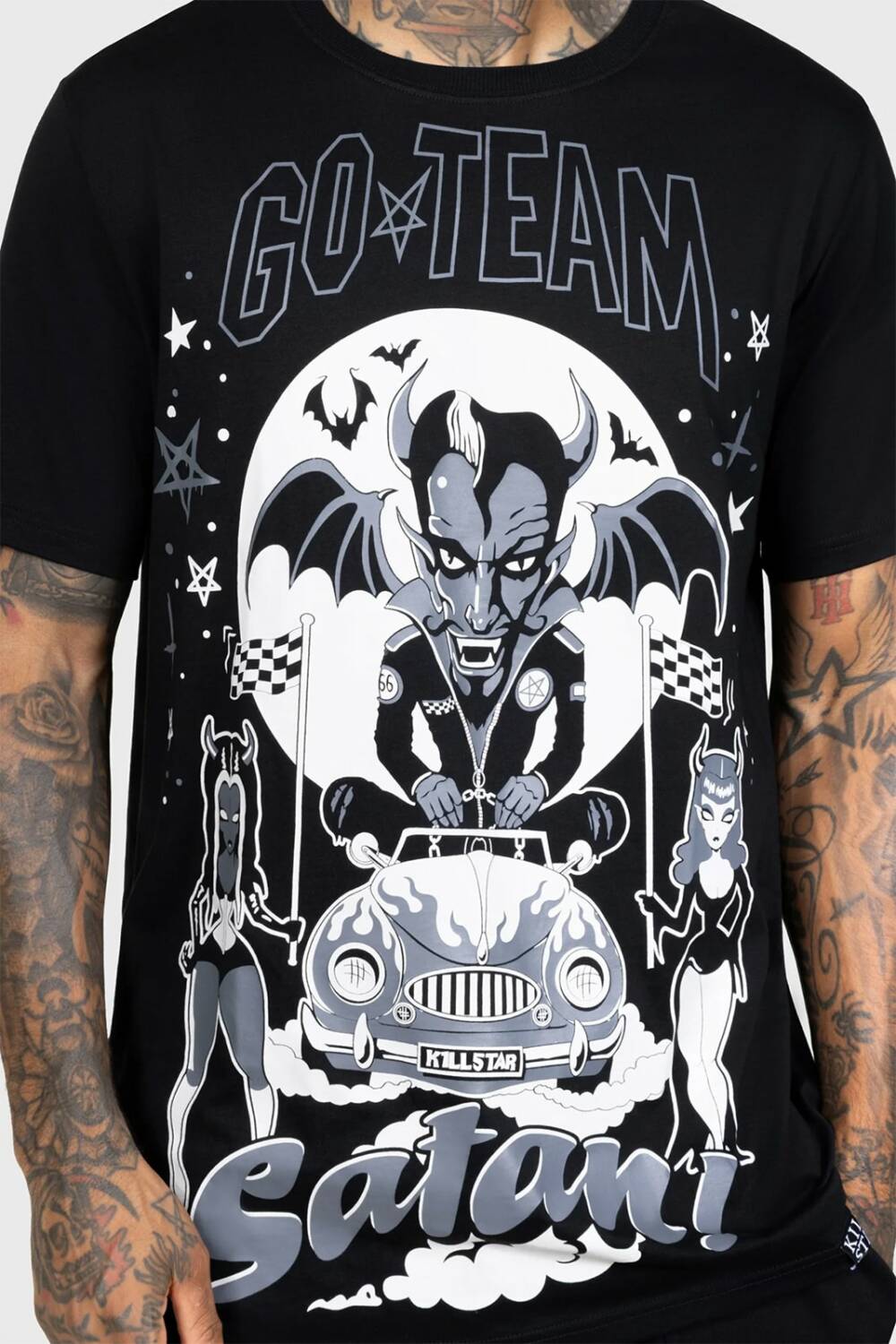 Killstar T-Shirt Go Team Satan – Bild 3