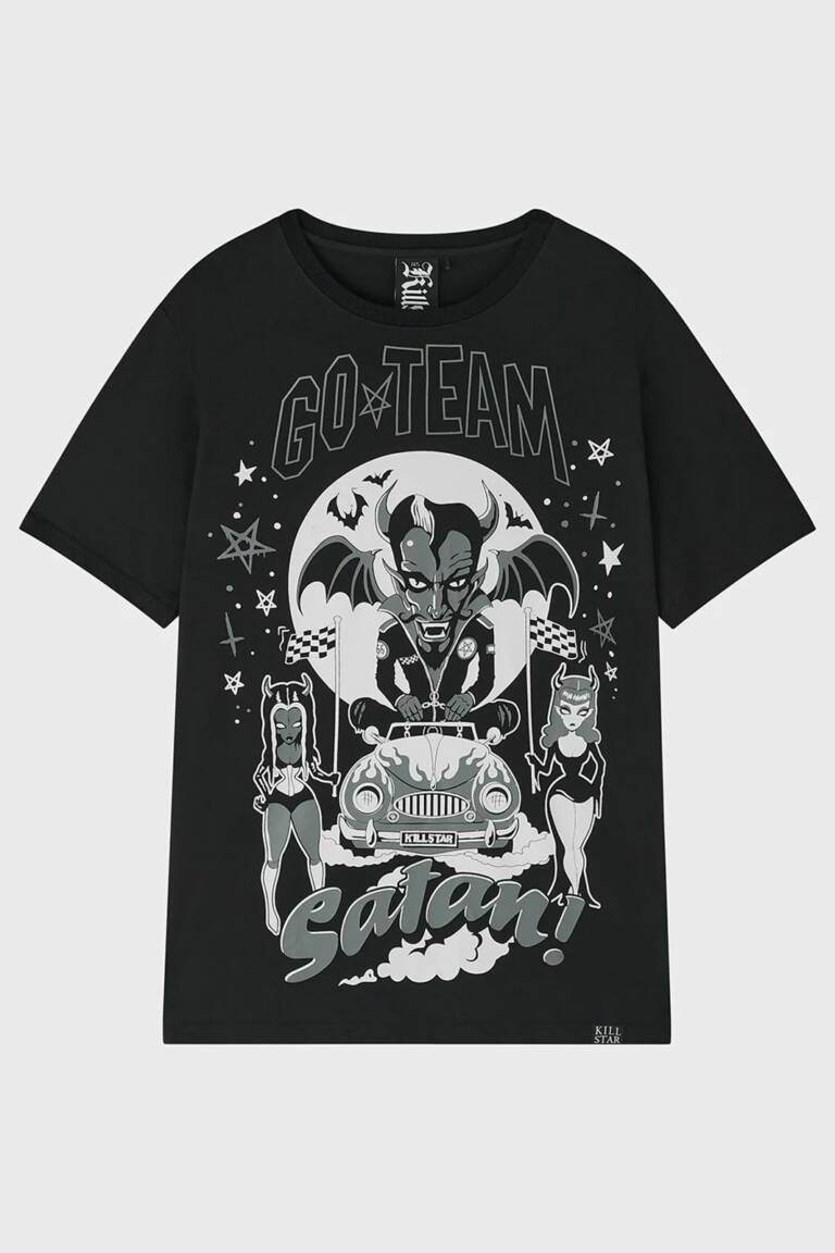 Killstar T-Shirt Go Team Satan – Bild 4