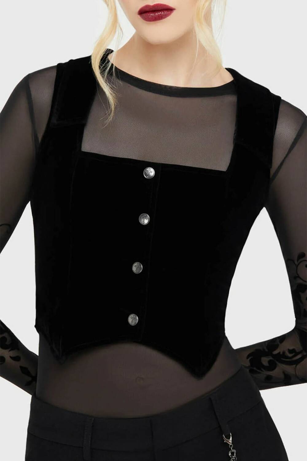Killstar Weste Bats Embrace – Bild 2