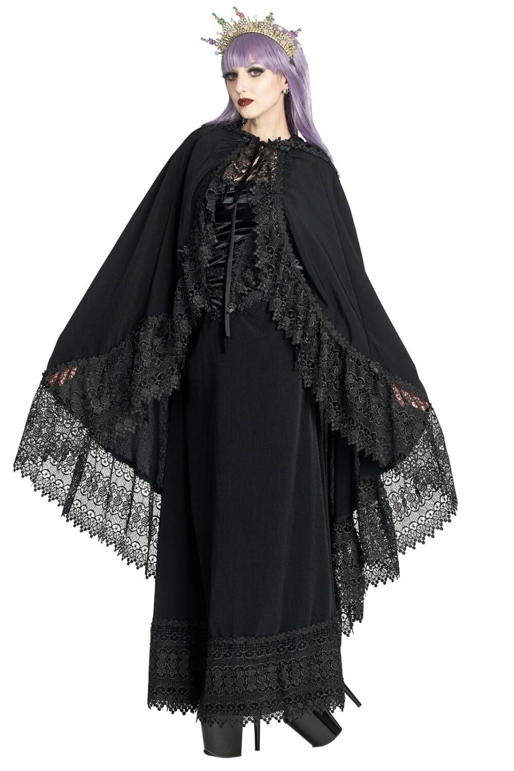 Sinister Cape Nocturnal Rose – Bild 2