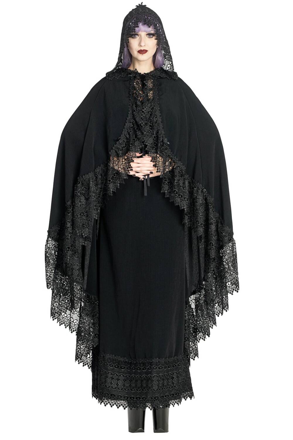 Sinister Cape Nocturnal Rose – Bild 4