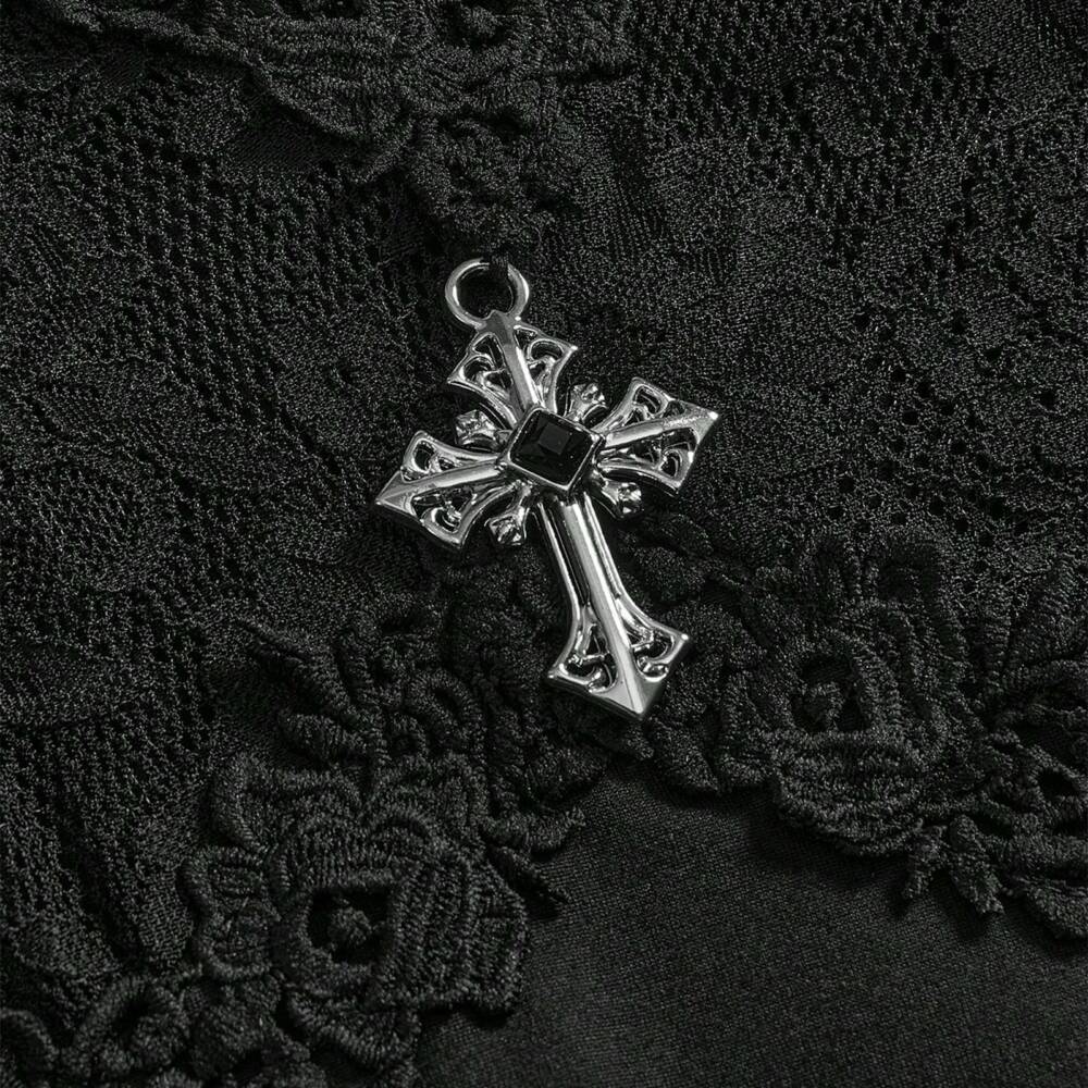 Romwe Top Sancta Noctis – Bild 3
