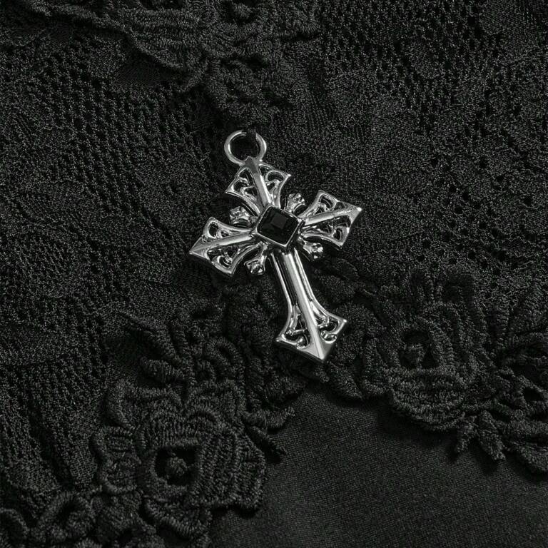Romwe Top Sancta Noctis – Bild 3