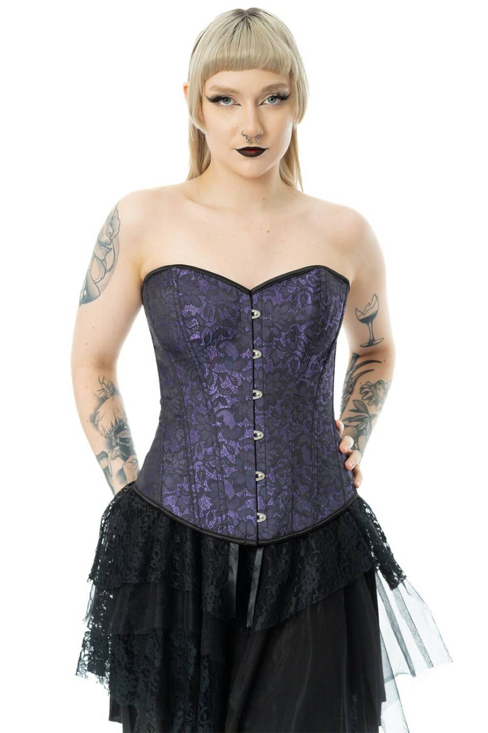 Vixxsin Korsett Amethyst Lace