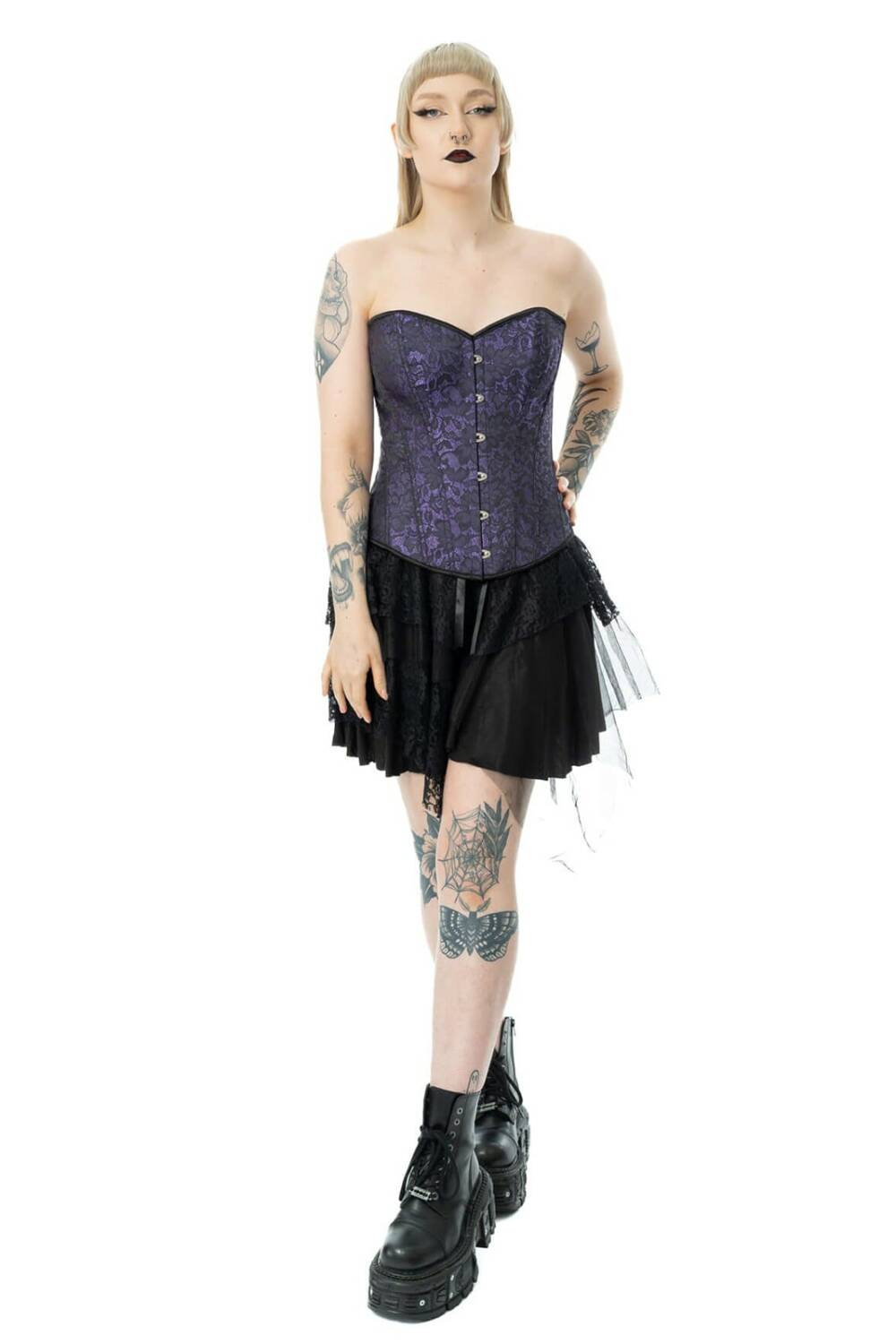 Vixxsin Korsett Amethyst Lace – Bild 6
