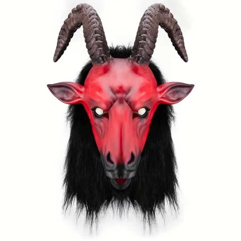 Mad Moonshine Maske Baphomet