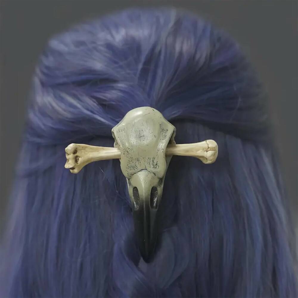 Mad Moonshine Haarstab Crow Reliquary
