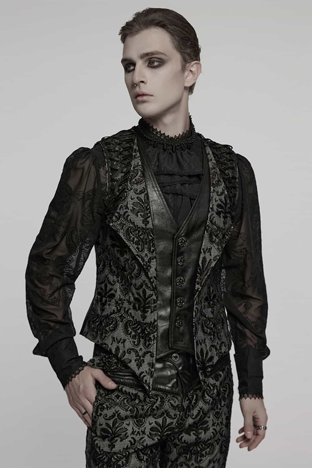 Punk Rave Weste Baroque Romantic – Bild 3