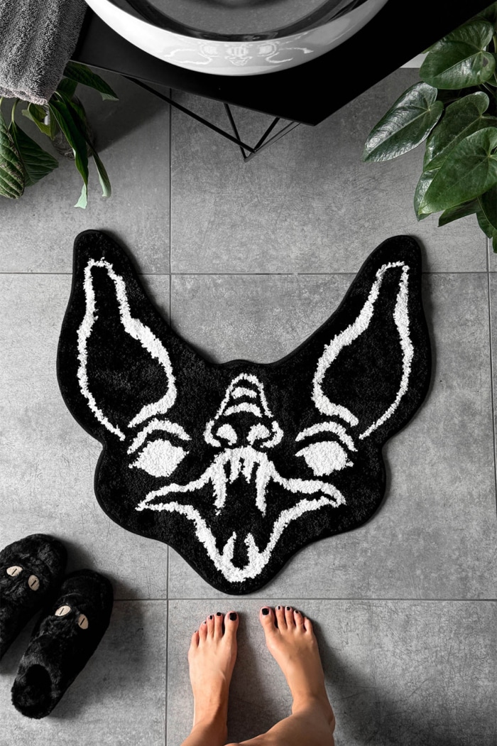 Killstar Badezimmer-Teppich Zuzu – Bild 2