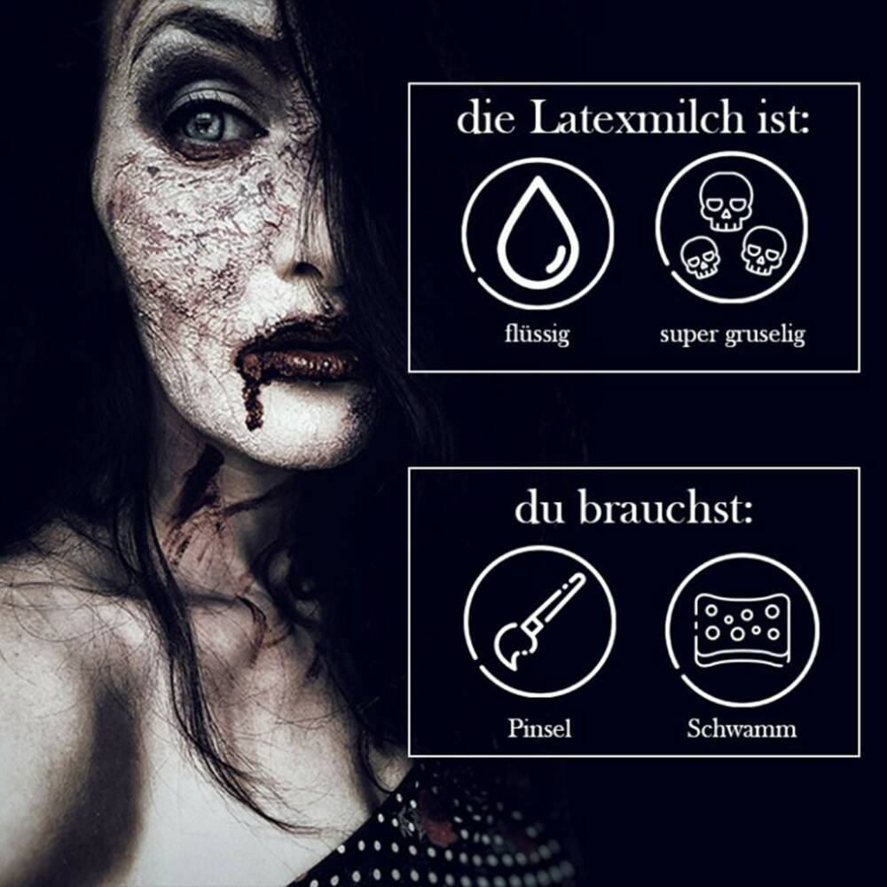 King of Halloween Latexmilch 100ml – Bild 2
