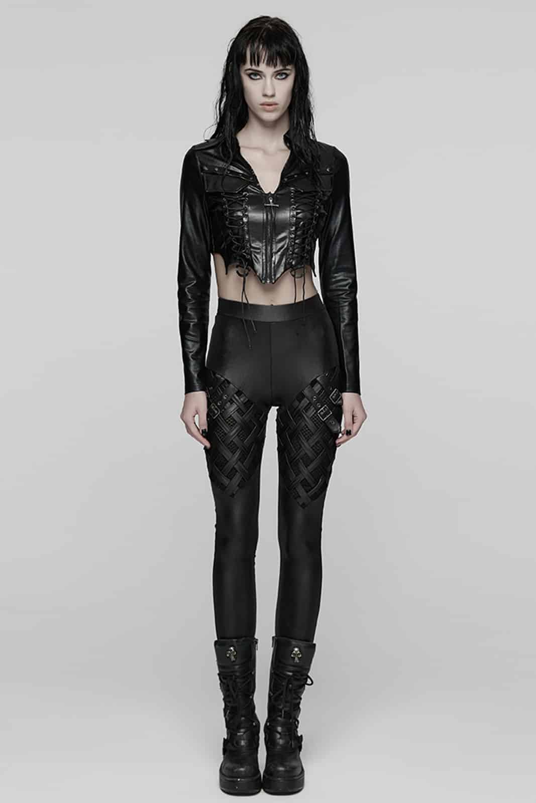 Punk Rave Leggings Dark Weaver – Bild 4