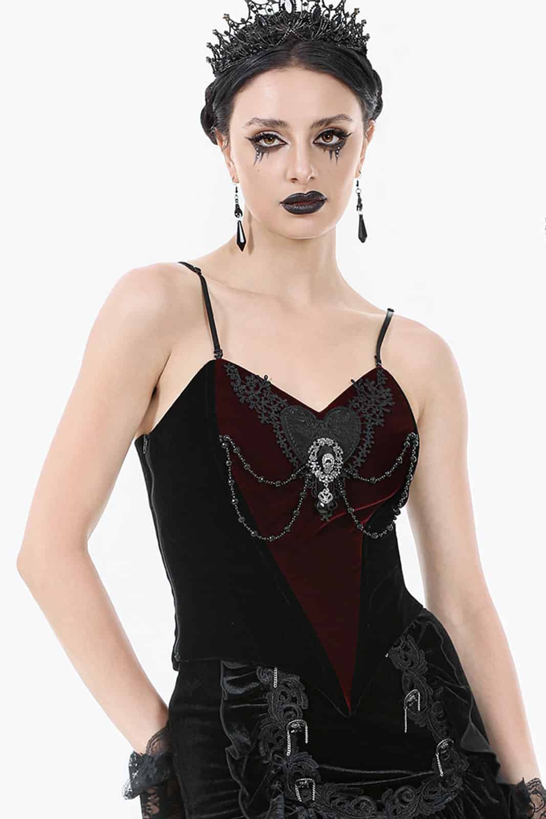 Dark in Love Top Victoriana Corset – Bild 3