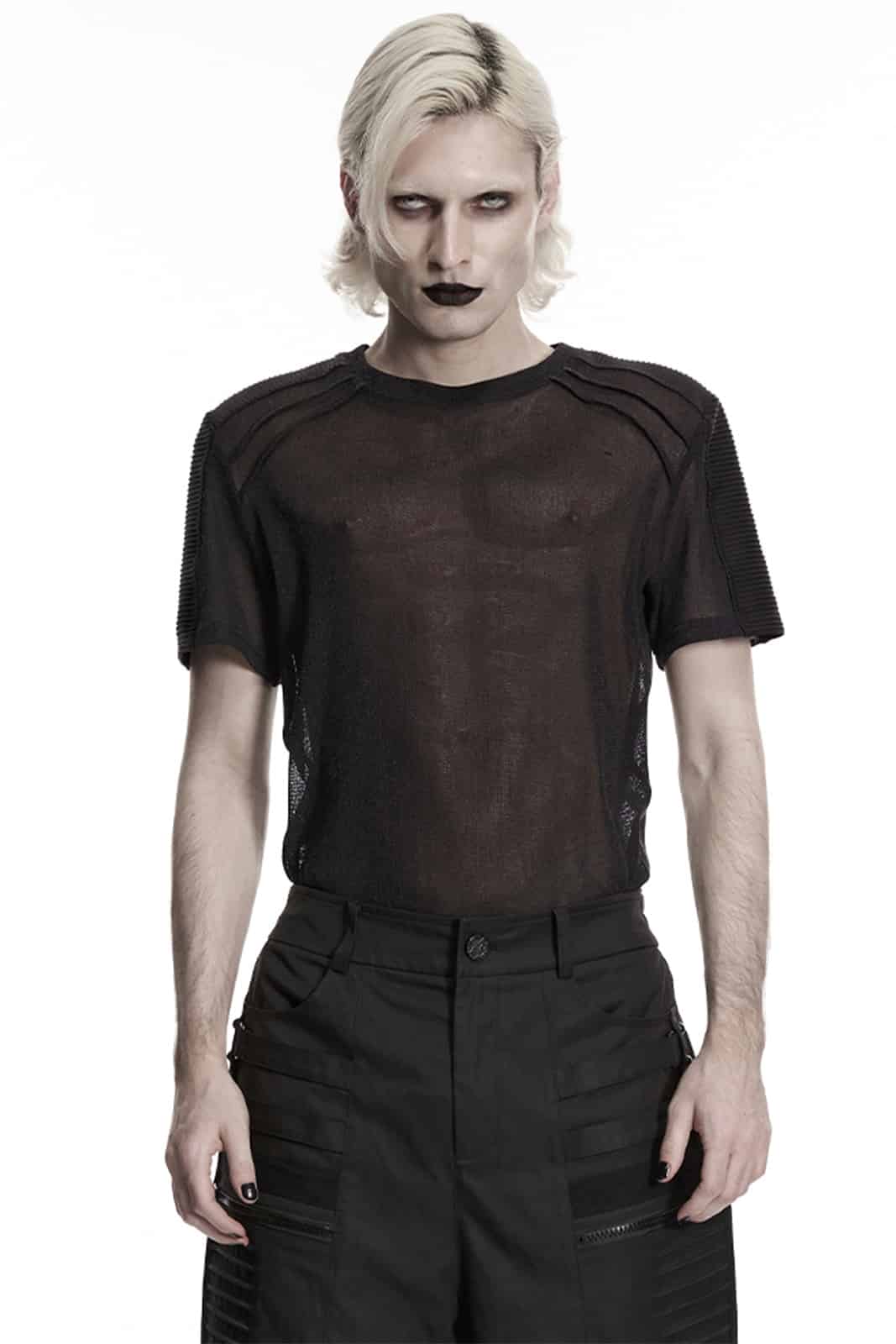 Punk Rave T-Shirt Mesh Halo