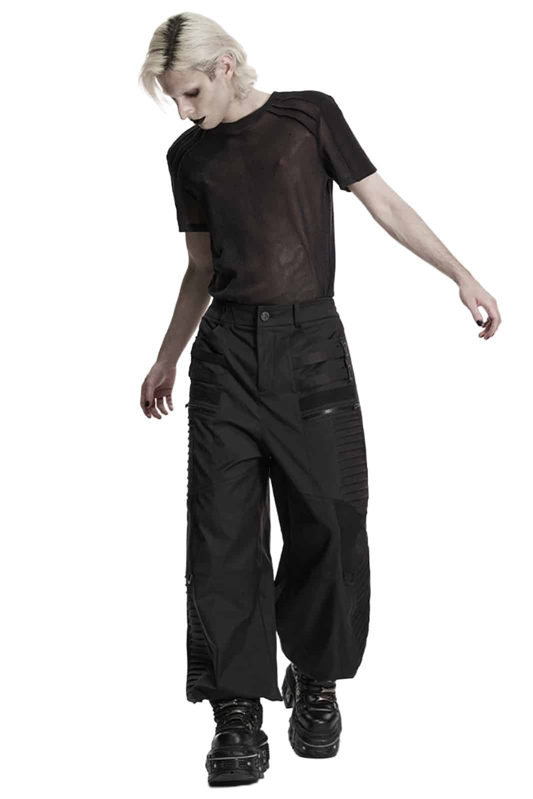Punk Rave T-Shirt Mesh Halo – Bild 4