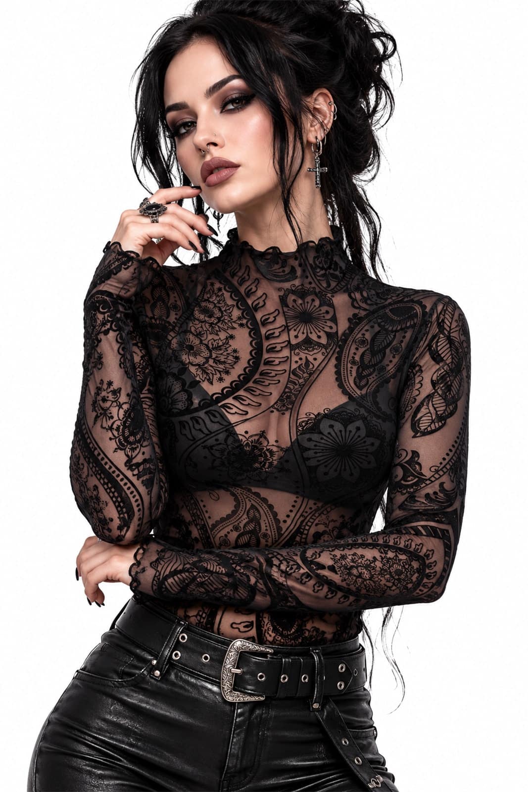 Moon Attic Top Paisley