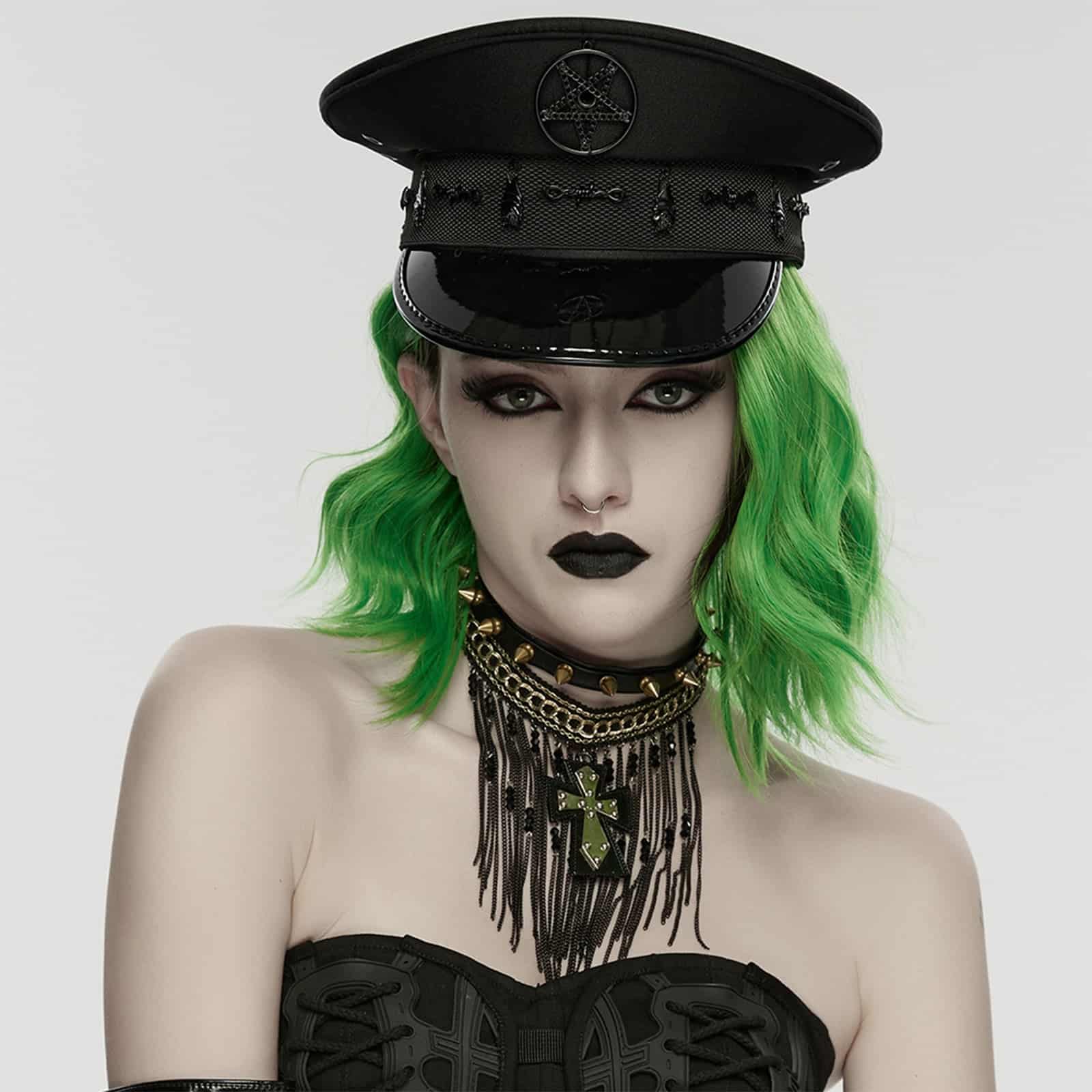 Punk Rave Hut Dark Dominion Officer – Bild 3