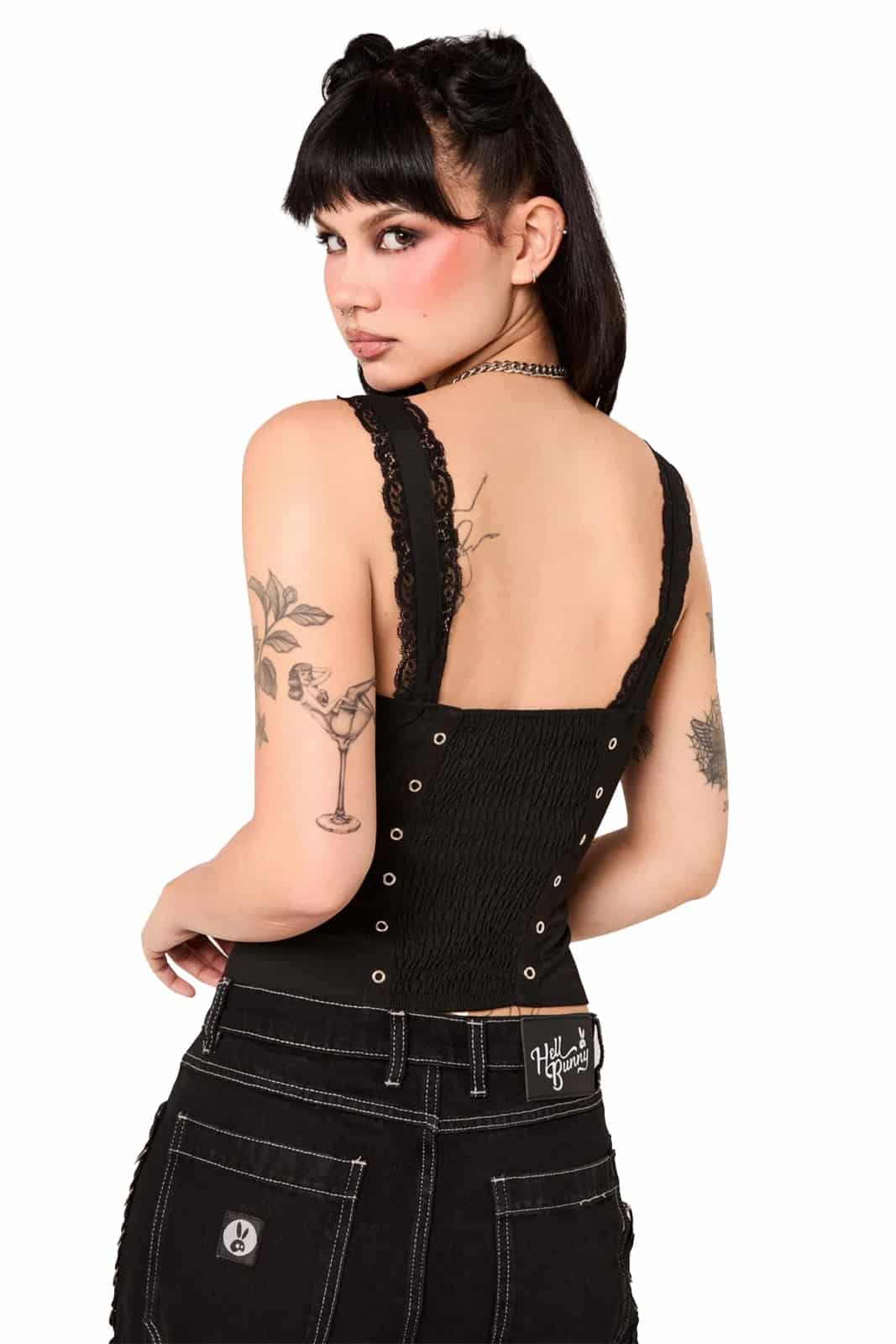 Hell Bunny Top Quinzel – Bild 3